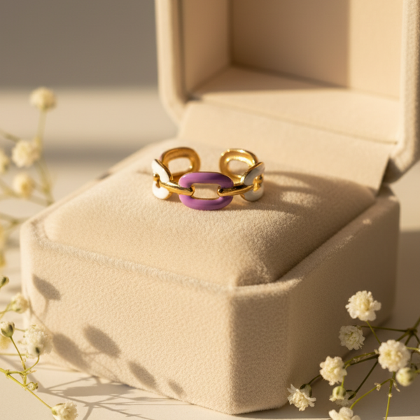 Peri Winkle Ring