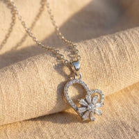 Blooming Heart Necklace