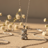 Sweetheart Teddy Bear Necklace