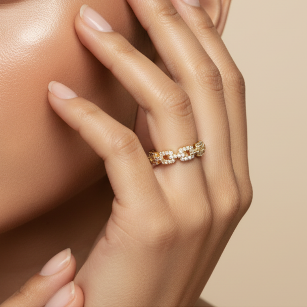 Lustre Diamond Ring