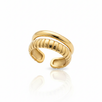 Stacked Elegance Ring