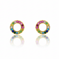 Rainbow Stroll Earrings