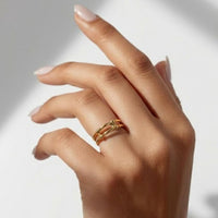 Modernist Orbit Ring