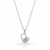 Blooming Heart Necklace