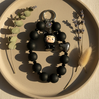 Blackie Buddy Mobile Charm