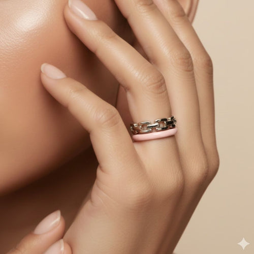 Dual-Band Elegance Ring