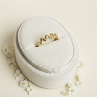 Gilded Leaflet Ring