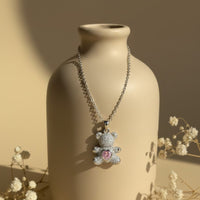 Sweetheart Teddy Bear Necklace