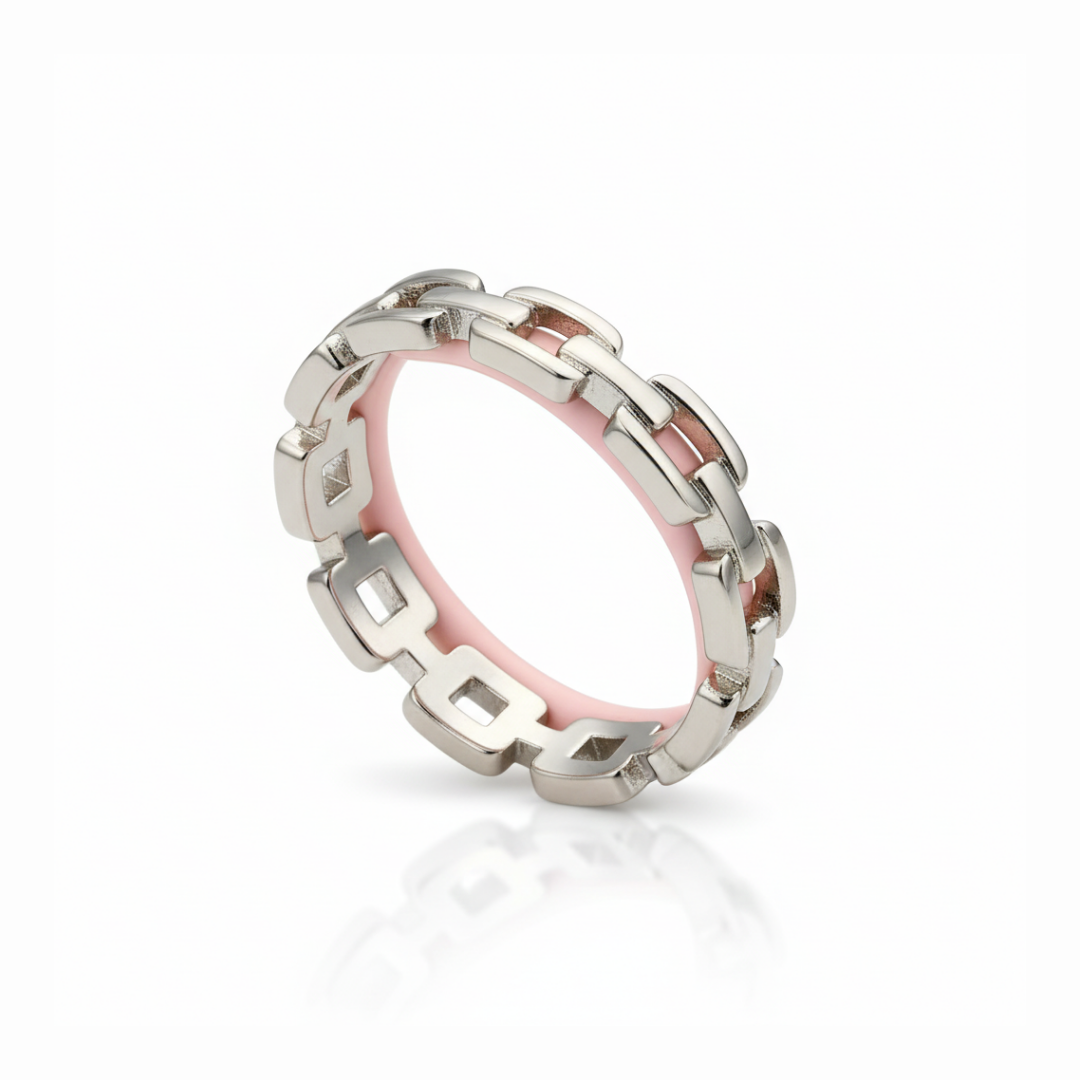 Dual-Band Elegance Ring