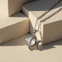 Oceanic Charm Fish Necklace